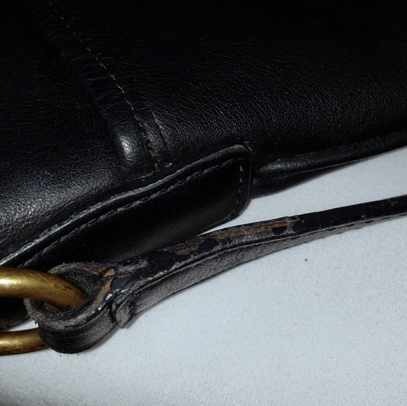 Coach vintage black crossbody purse - Picture 13 of 14